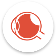 Icon representing Retinal pigment epithelial detachment